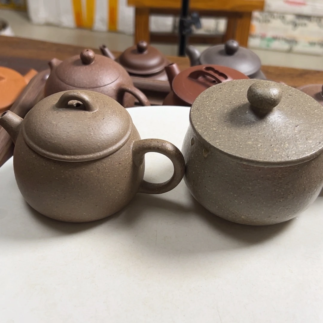 一***。茶壶紫砂五彩段泥小土豆160