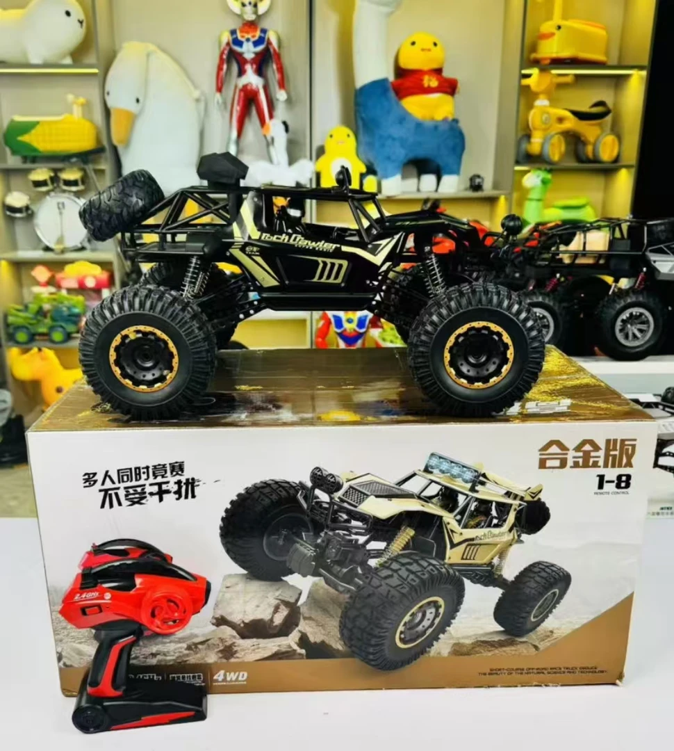 w   遥控车动能车队新款玩具遥控汽车越野二通道  （电商包装21cm）
