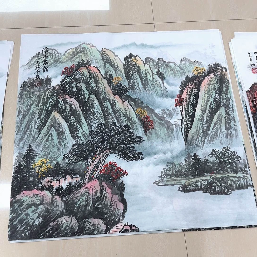 国画国画作品集一个