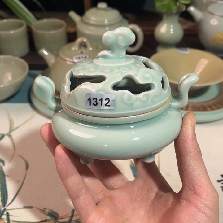 汝瓷1312 青鸾汝瓷汝州发货