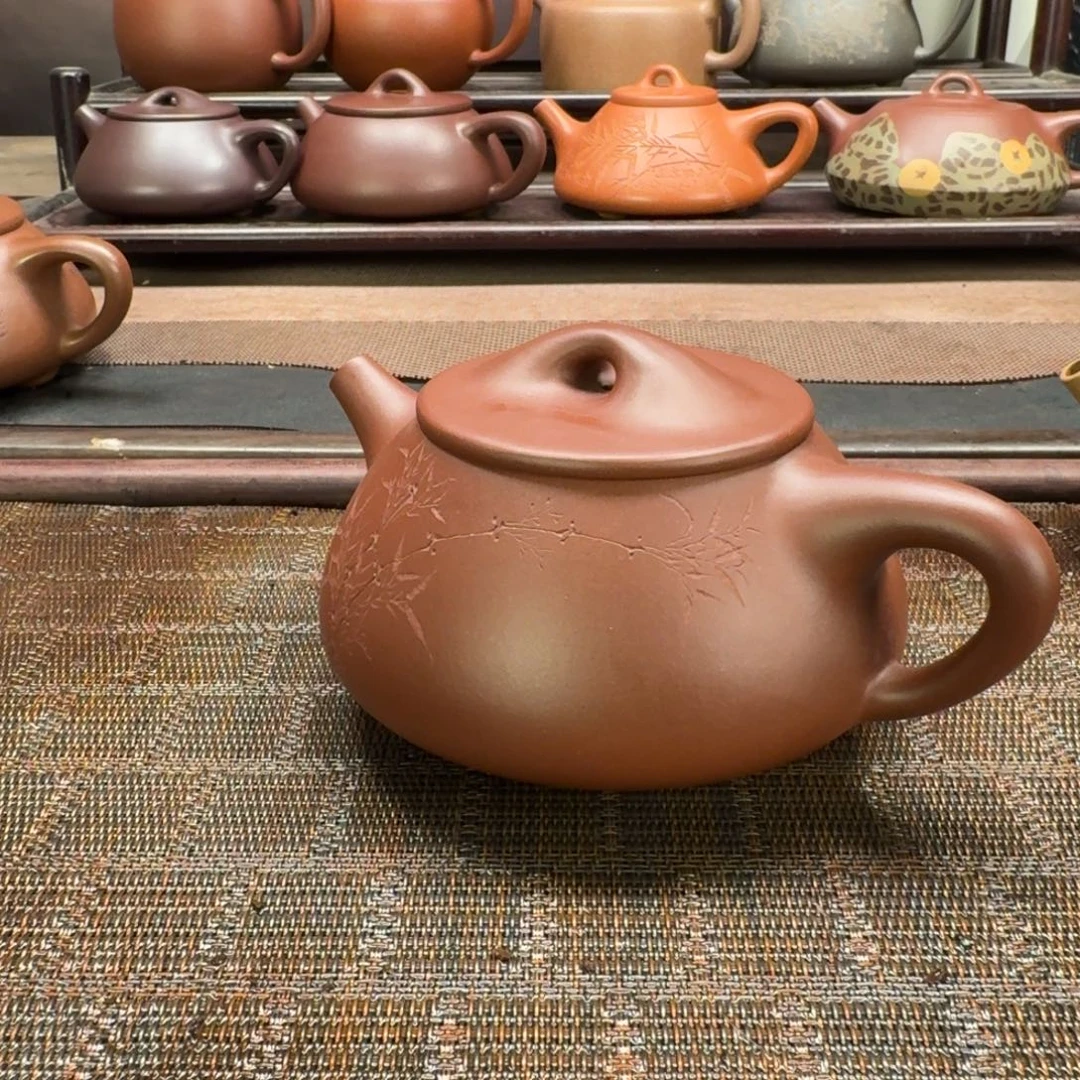 钟***元紫砂茶壶原矿紫砂