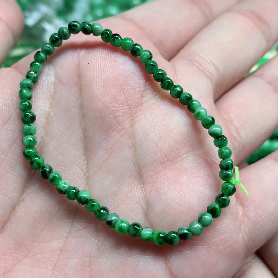 未镶嵌手链翡翠翡翠