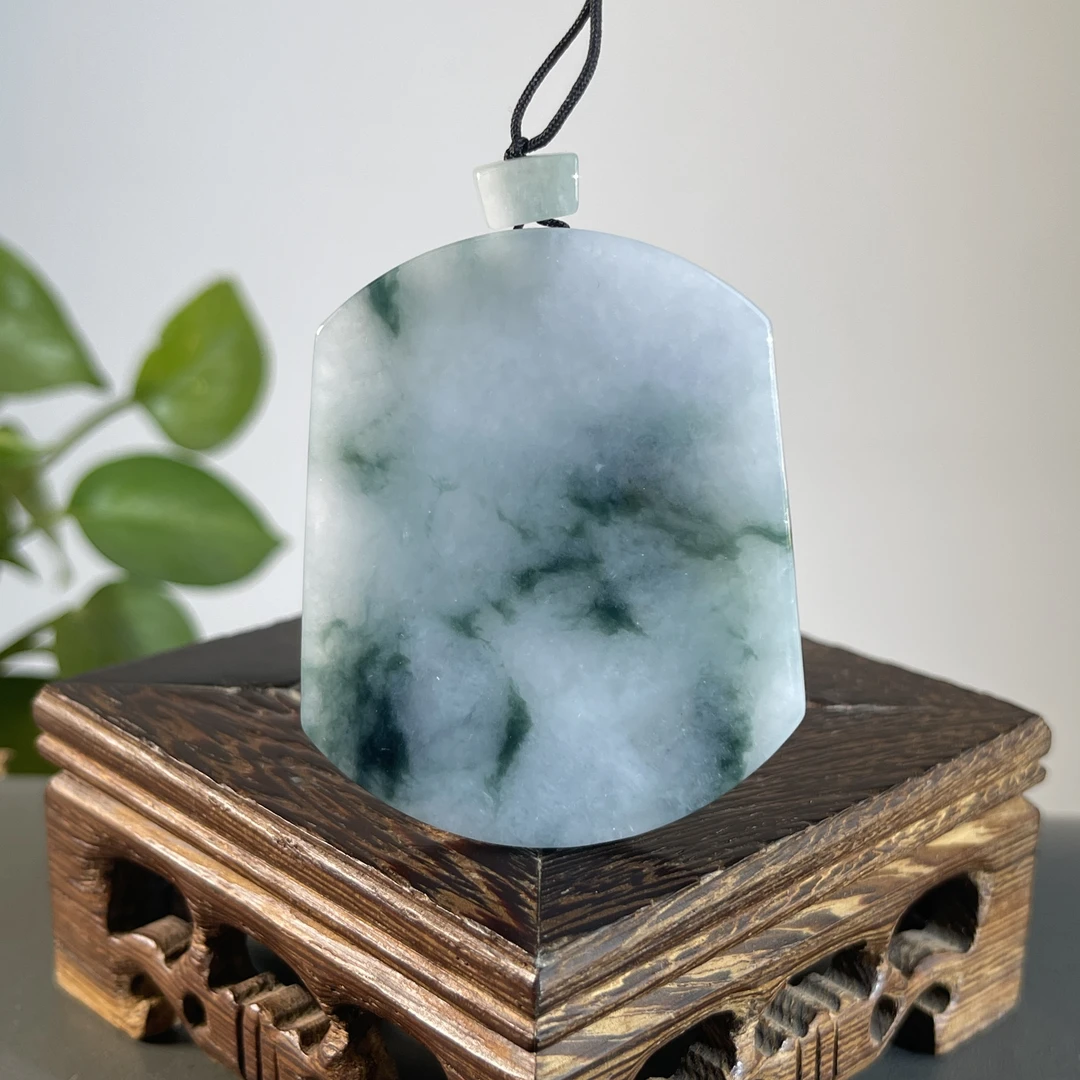 JCW14-39  天然翡翠缅甸A货 无事牌