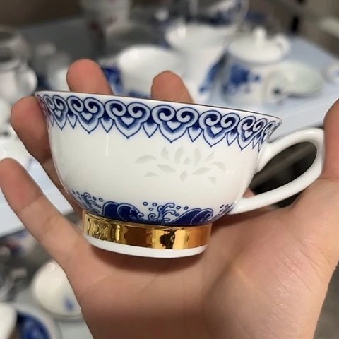 陶瓷咖啡杯一套陶瓷