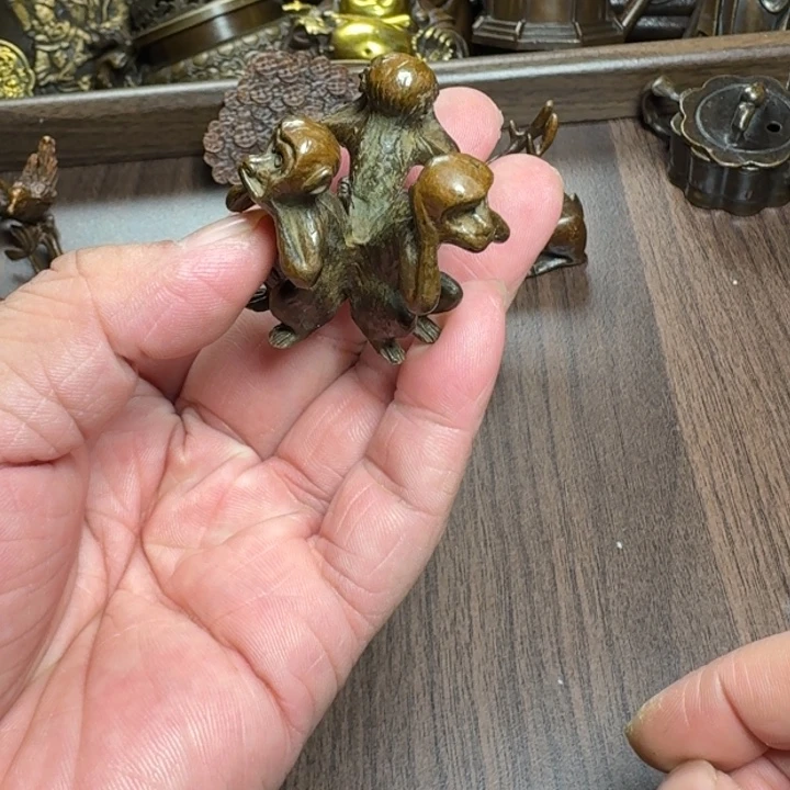 铜器摆件收收藏藏