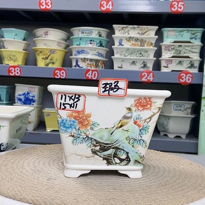 紫砂花瓶紫砂花盆