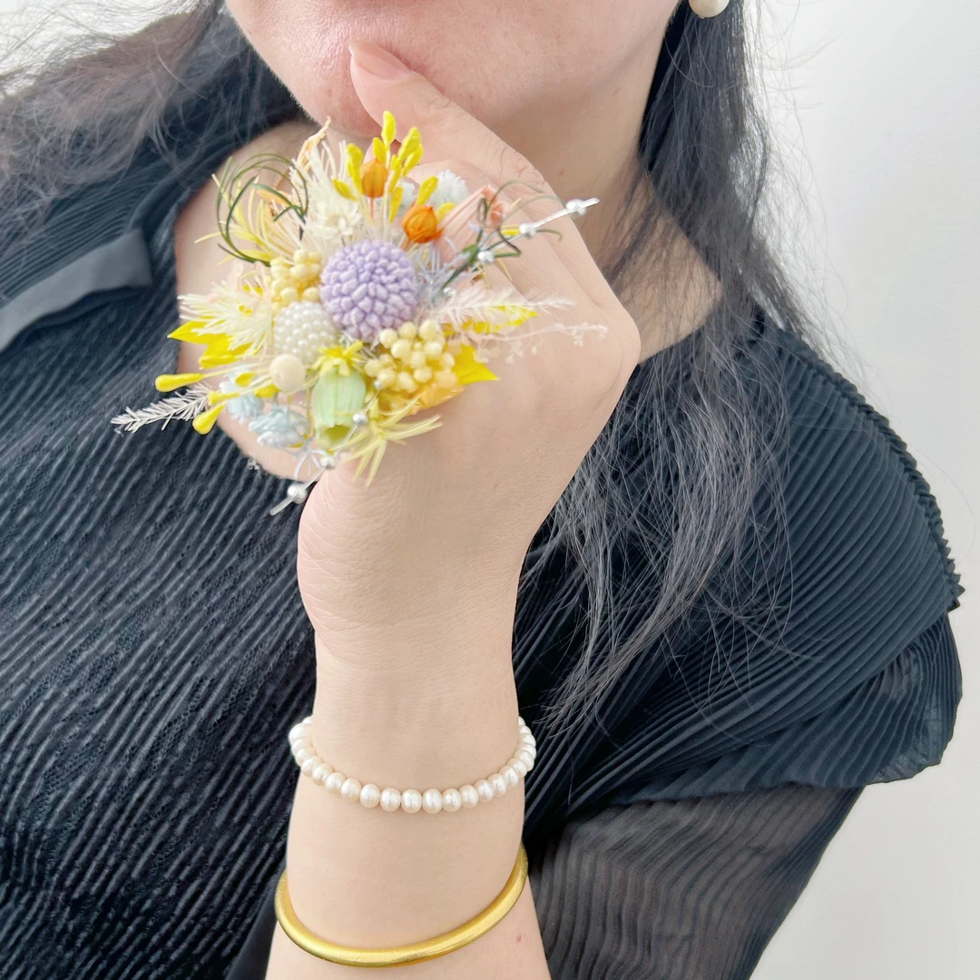 非金属树脂戒指 网红款永生花对戒求婚订婚结婚手工闺蜜生日