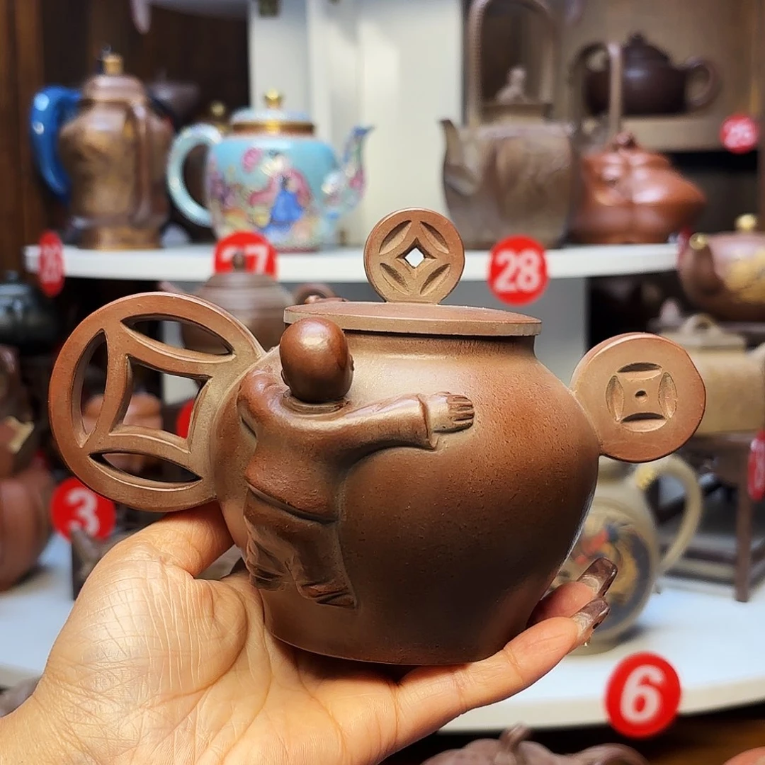 紫砂茶壶宜兴紫砂400