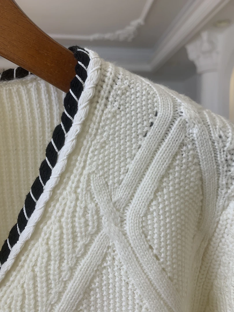 [兮希] 时尚女装气质针织轻奢小香风秋冬套装 ZK162+ZK163