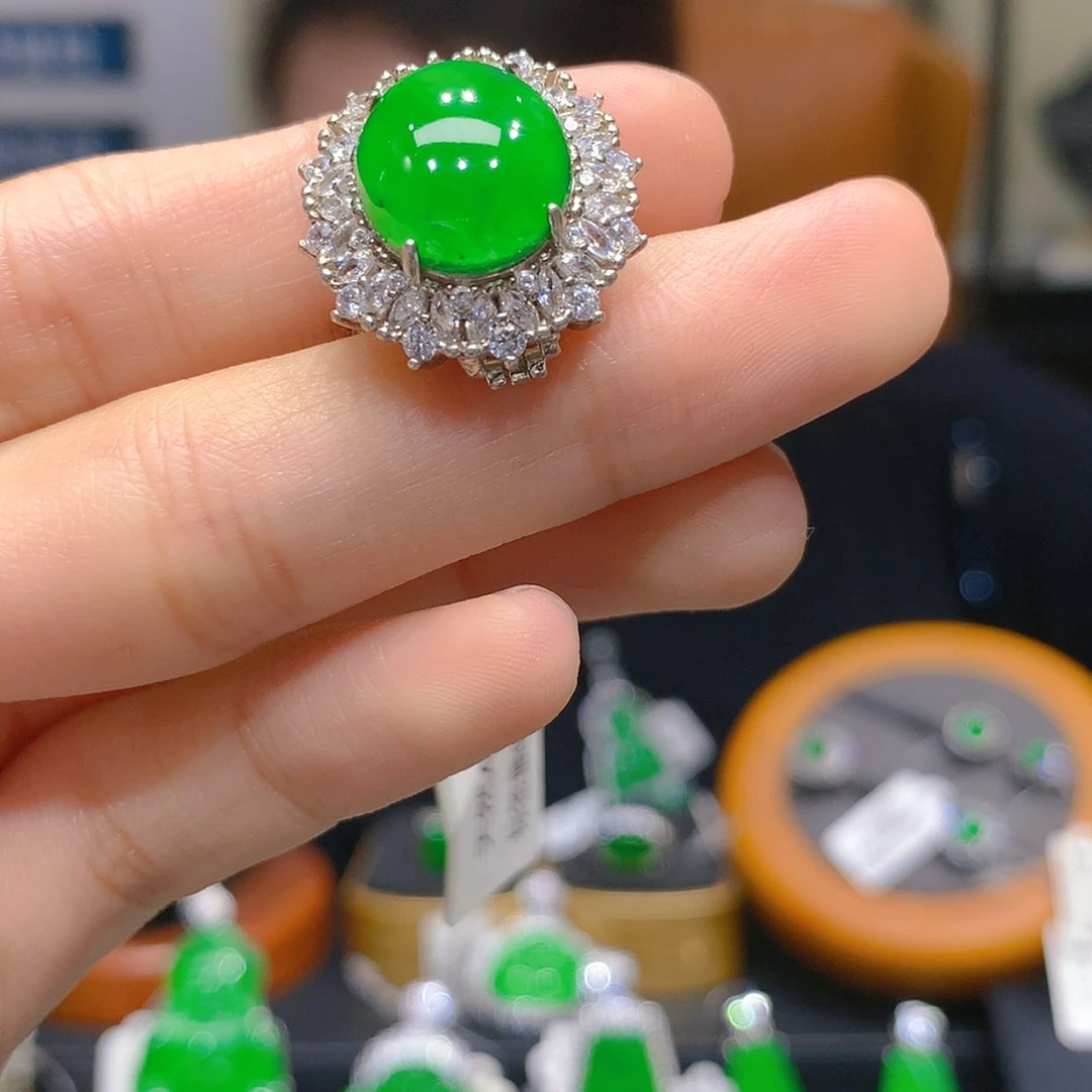 【闪购商品】未镶嵌戒指翡翠4柒姐