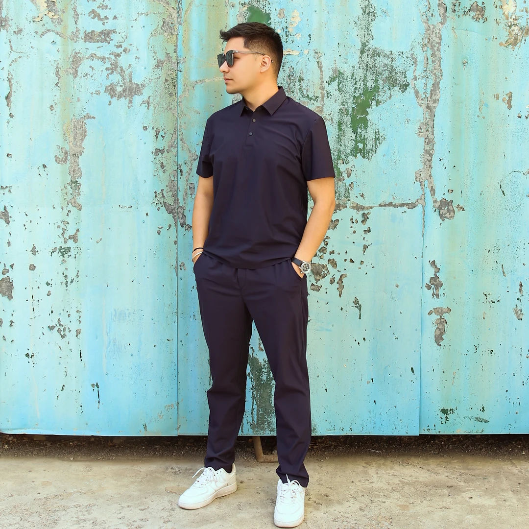 无痕套装舒适男装沙丘废土风时尚 8242