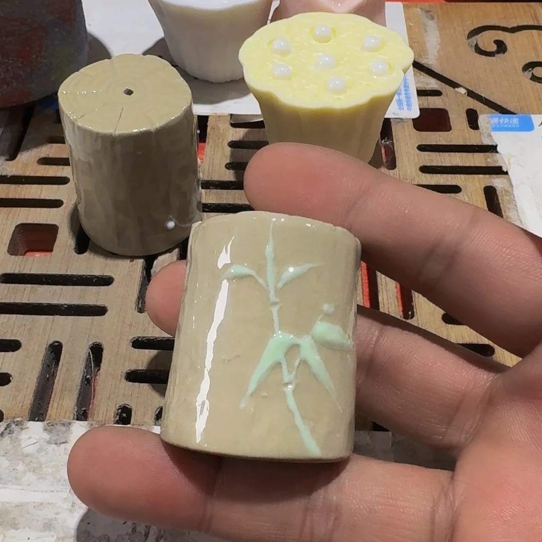 瑕疵茶具。介意勿拍