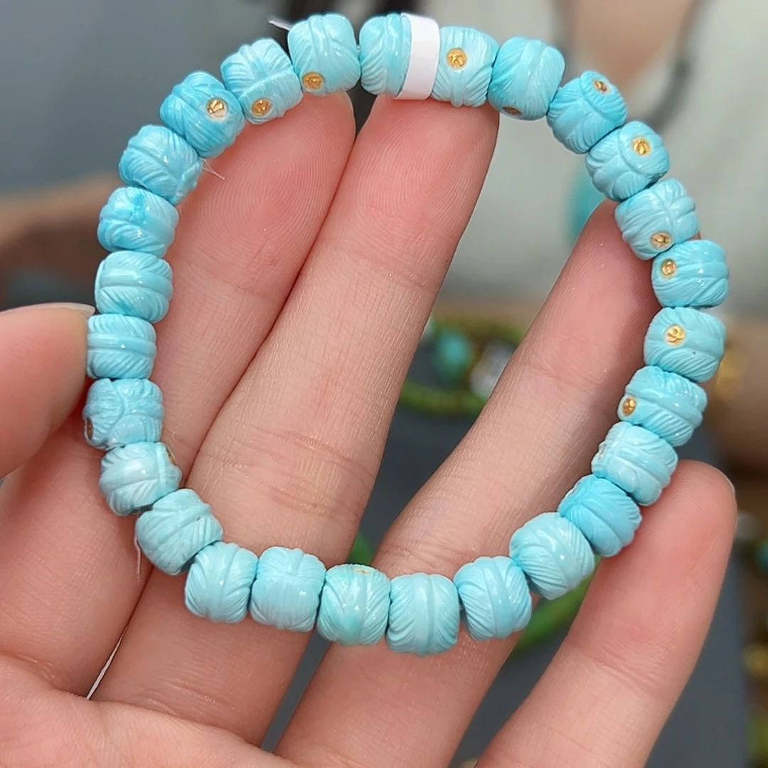 绿松石珠宝奇石未镶嵌