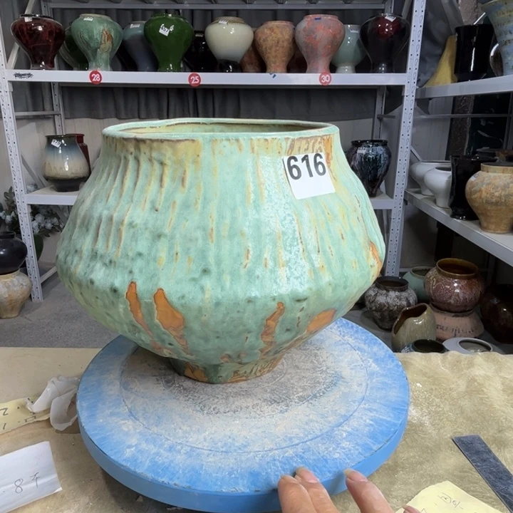 景德镇陶瓷花盆616