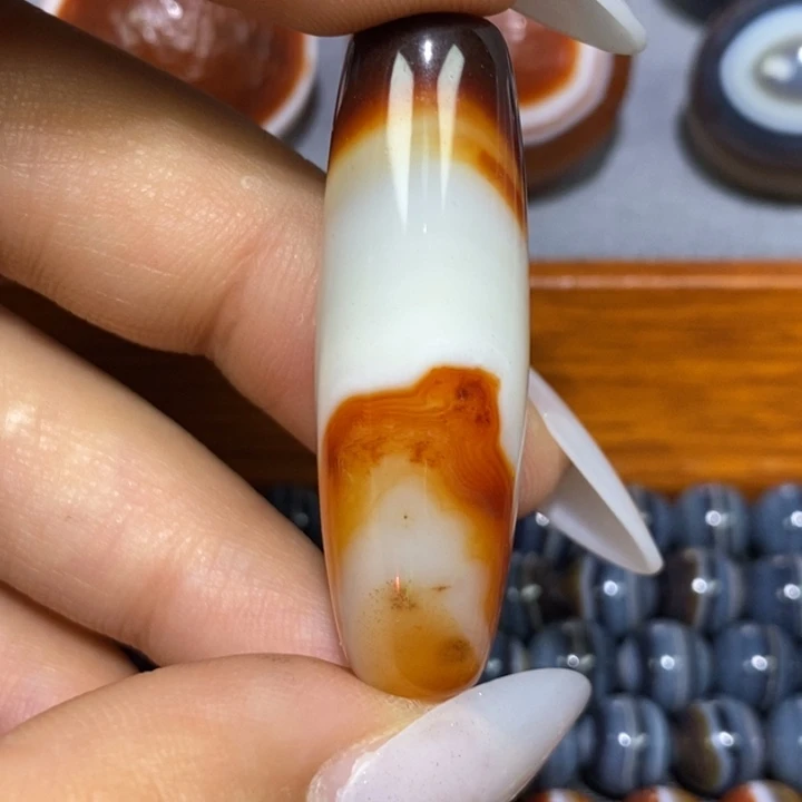 玛瑙/玉髓颈饰合金T*F