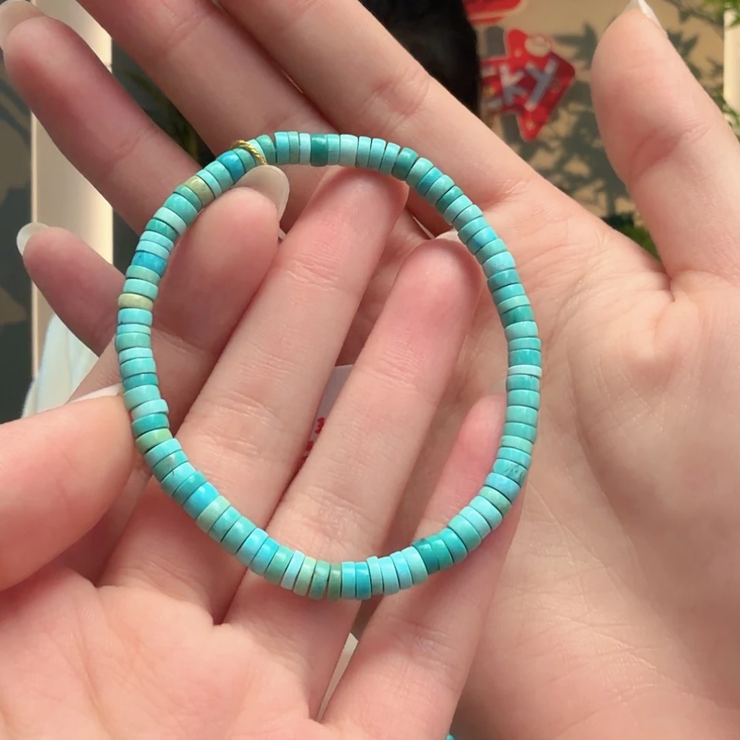 绿松石未镶嵌颈饰