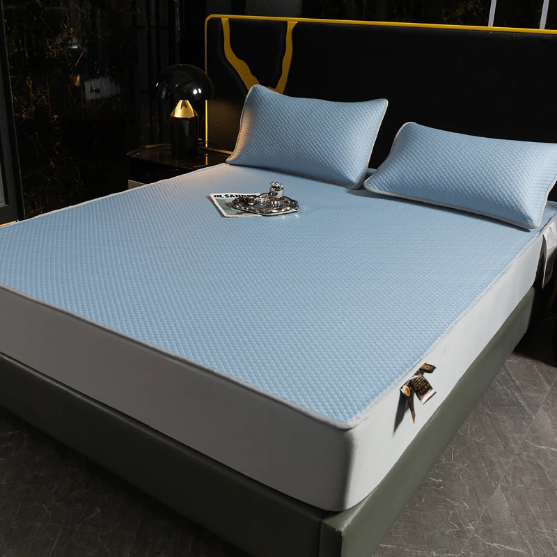 小云朵凉感豆豆凉席子裸睡冰丝凉席夏天专用可机洗水洗A类软凉席