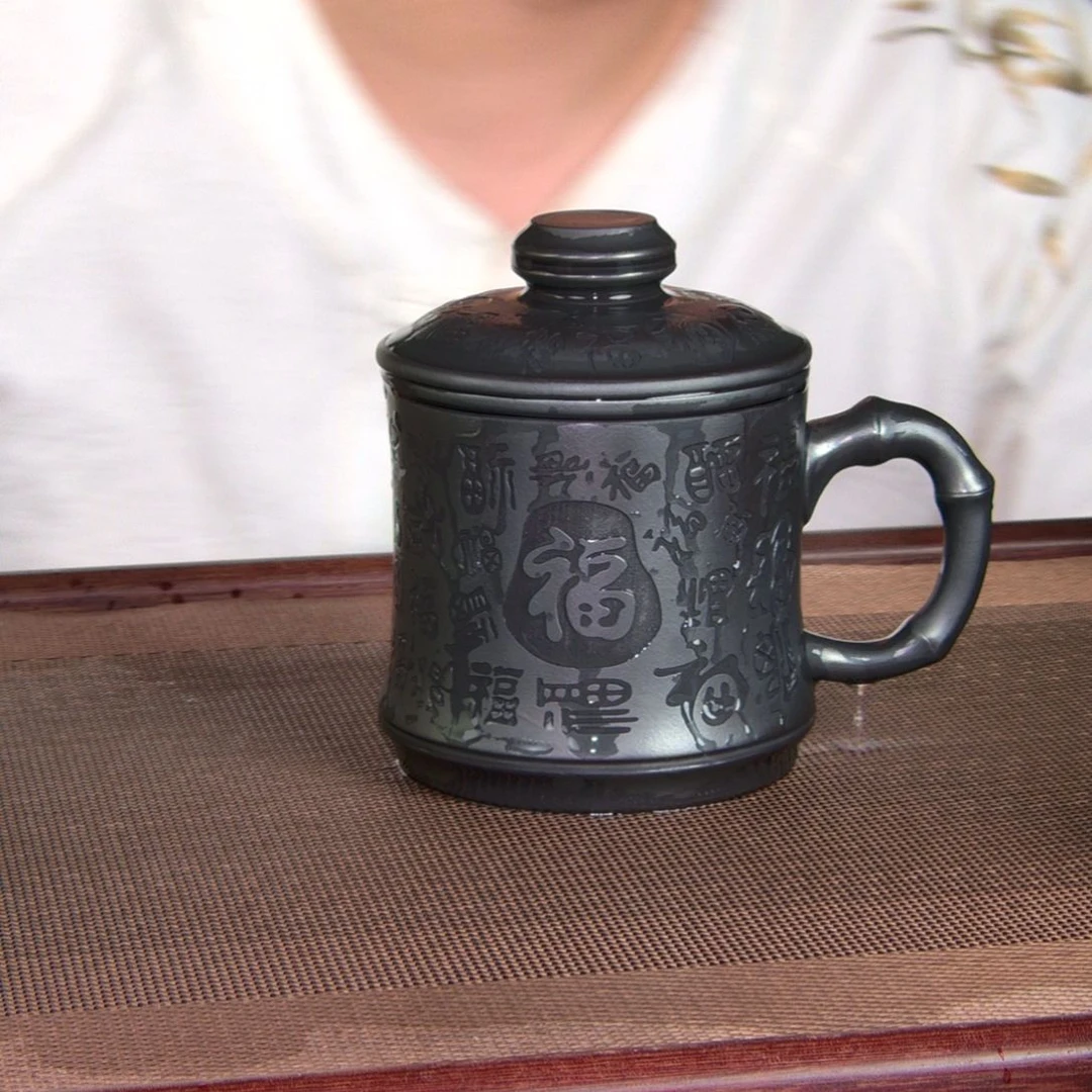 茶杯紫砂高货放漏