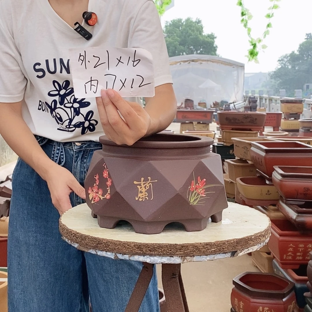 花盆段泥紫砂花盆