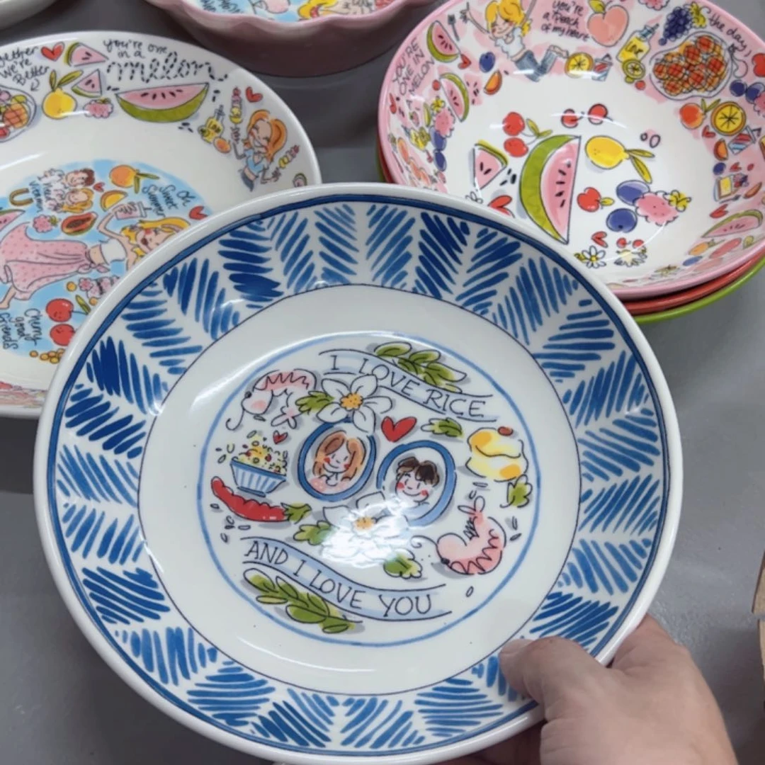 老姊妹家瓷器好漂亮24亚洲盘