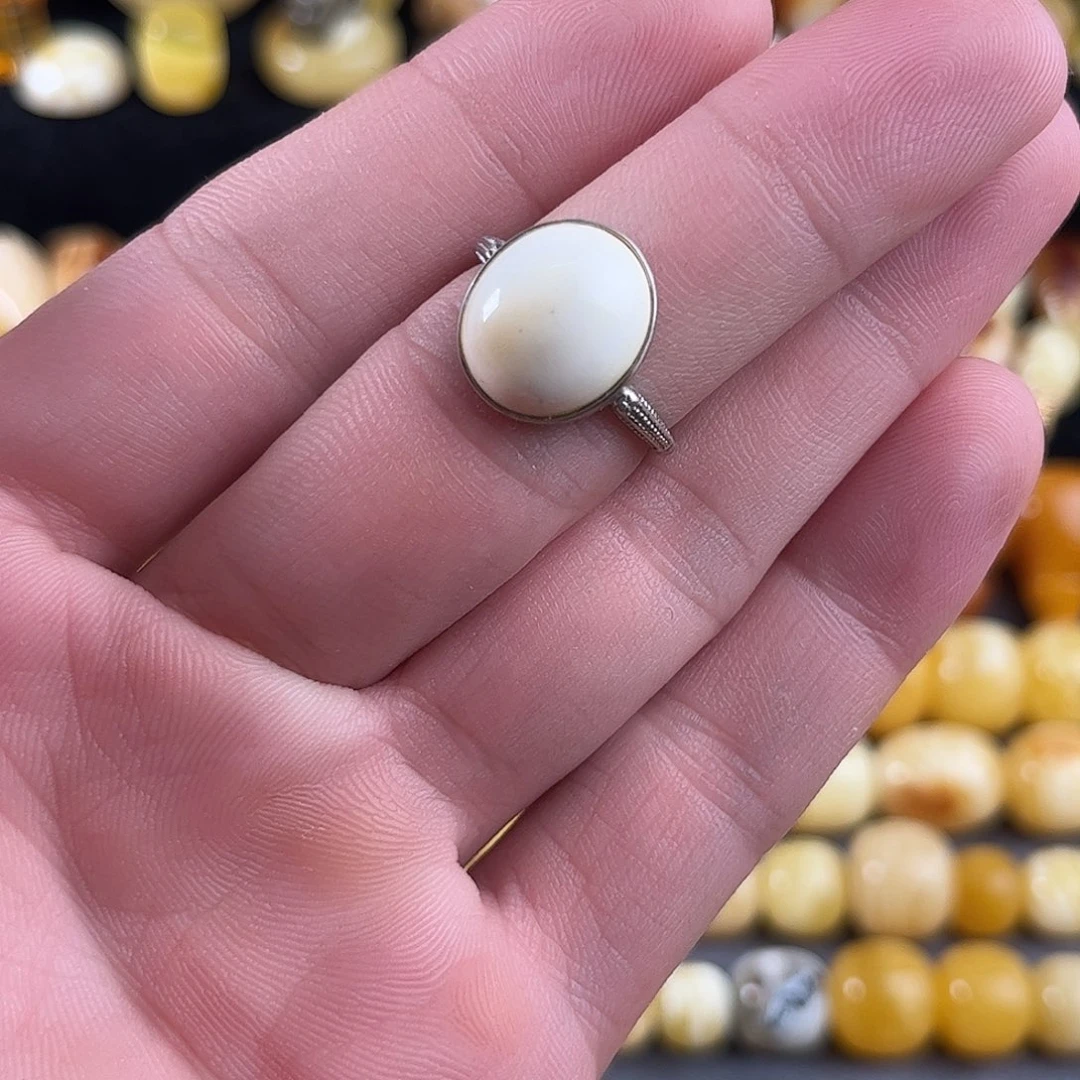 蜜蜡银S925镶嵌珠宝奇石