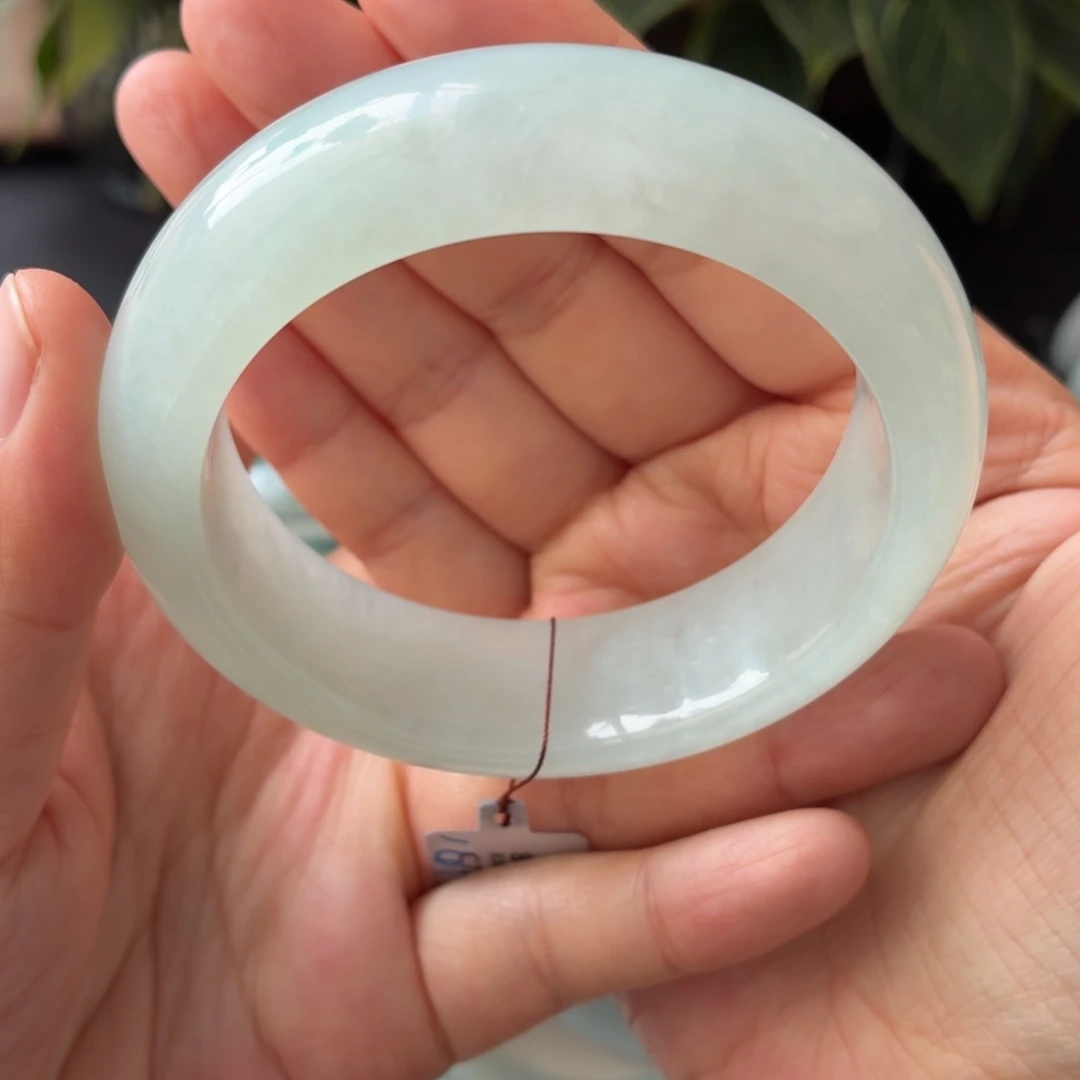 翡翠未镶嵌手镯天然