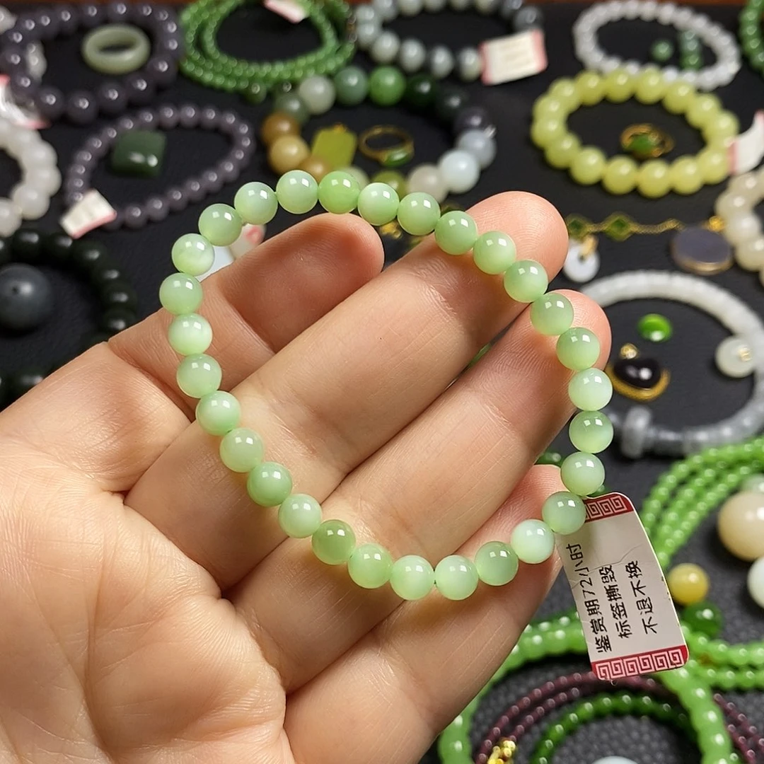 手串未镶嵌和田玉关***柿