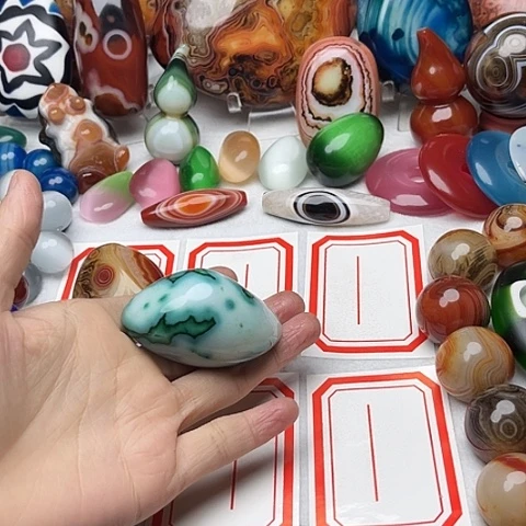 玛瑙/玉髓颈饰未镶嵌用****0