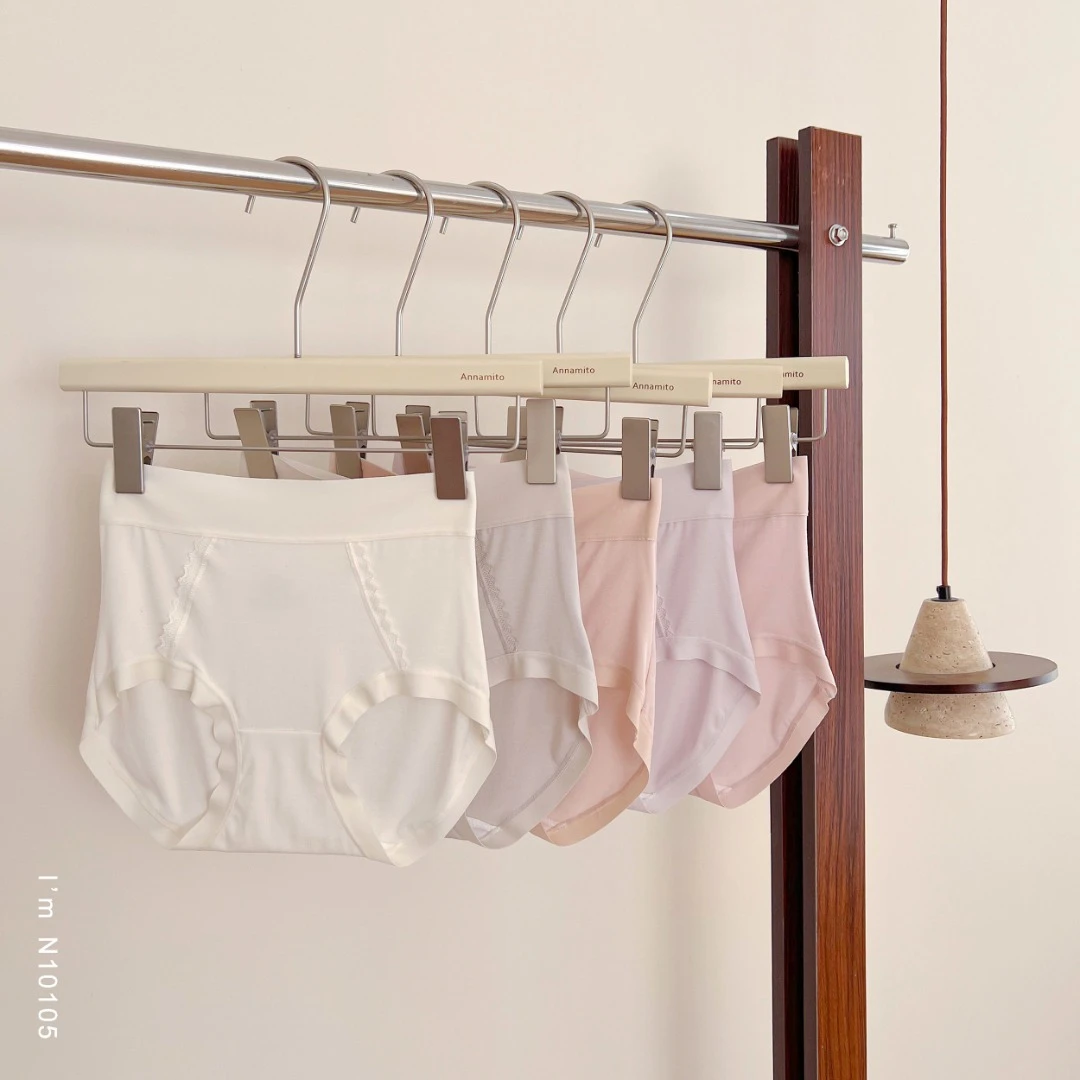 兰精莫代尔高腰桑蚕丝抗菌底裆云感内裤三条装/15X-SFAN10105