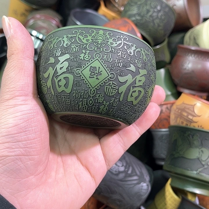 茶杯紫砂全手工紫砂主人杯