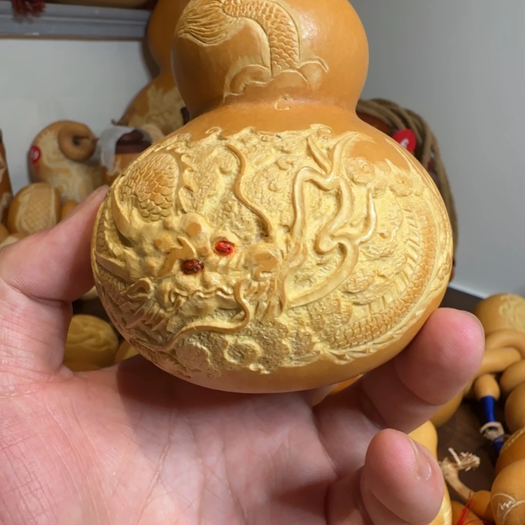 有机玻璃葫芦龙雕刻
