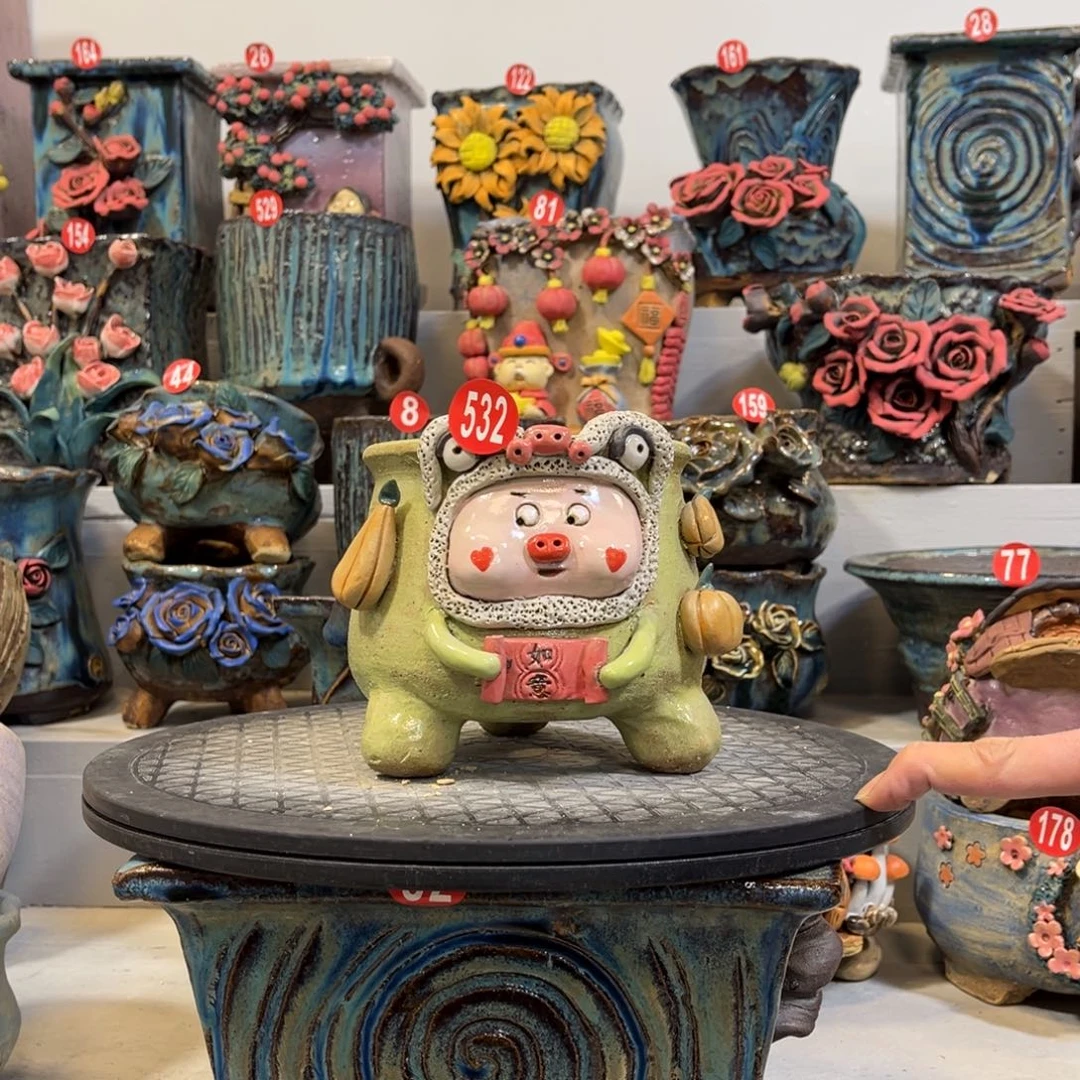 陶瓷532 号陶然花盆福利