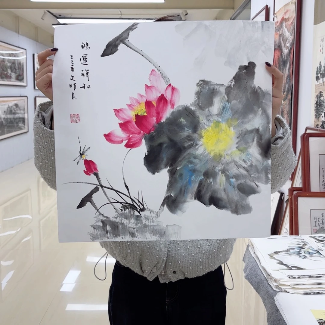 国画国画作品集一个