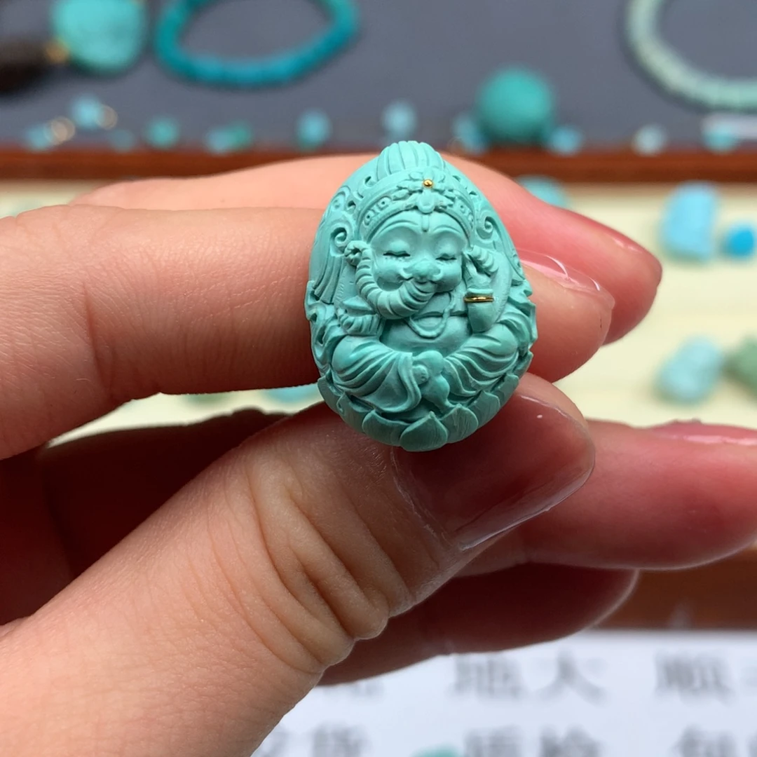 慕***沐绿松石未镶嵌绿松石