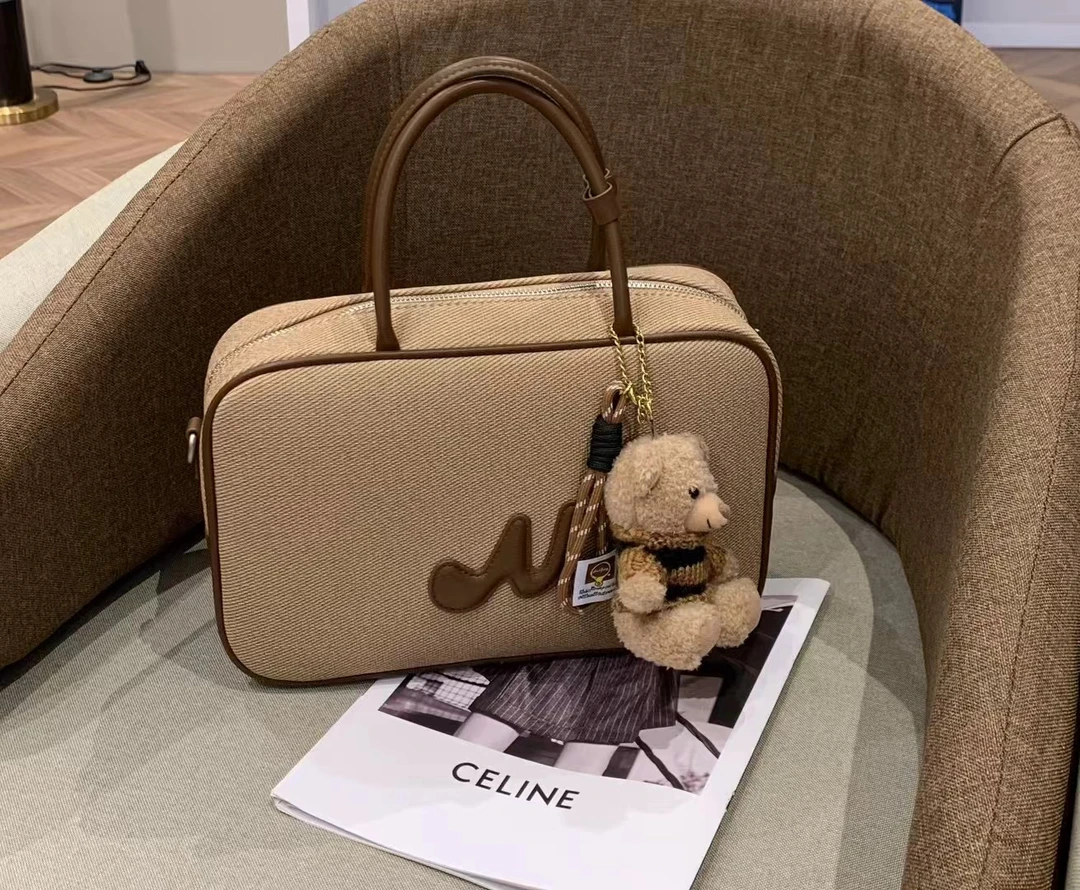 2024年秋冬大容量方包韩版枕头包百搭手提单肩包斜挎包复古小众