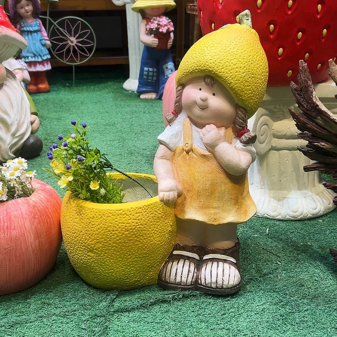 花园摆件红红火火