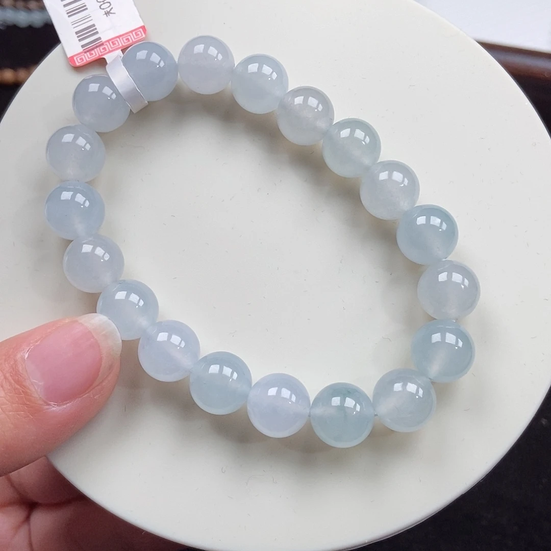 翡翠未镶嵌手串卡10