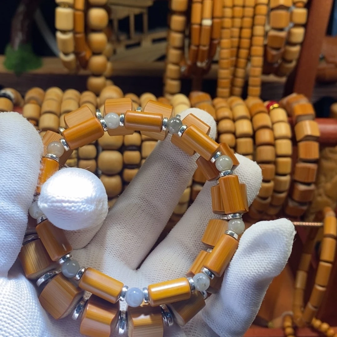 余**期实心竹红皮配饰款