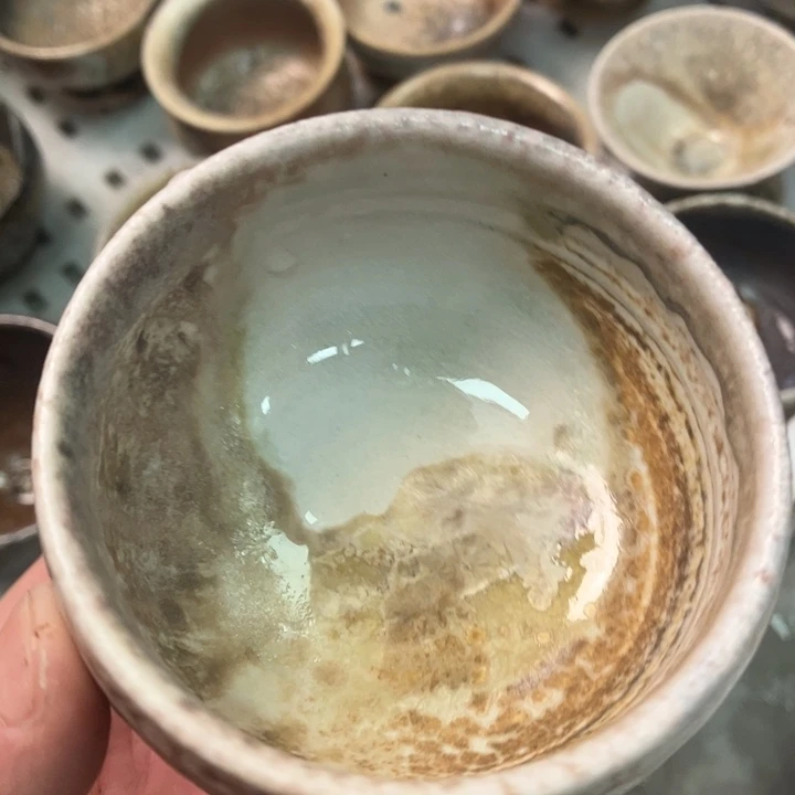 柴烧杯子宝瓶大放漏。