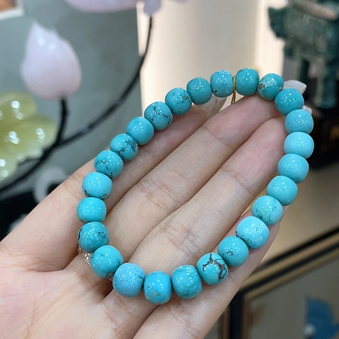 绿松石未镶嵌颈饰