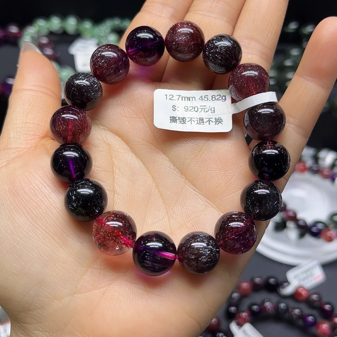 水晶手链未镶嵌天然水晶