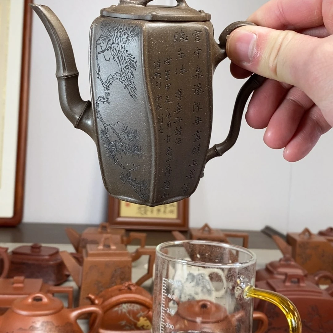 茶壶紫砂原矿泥料传统工艺制作