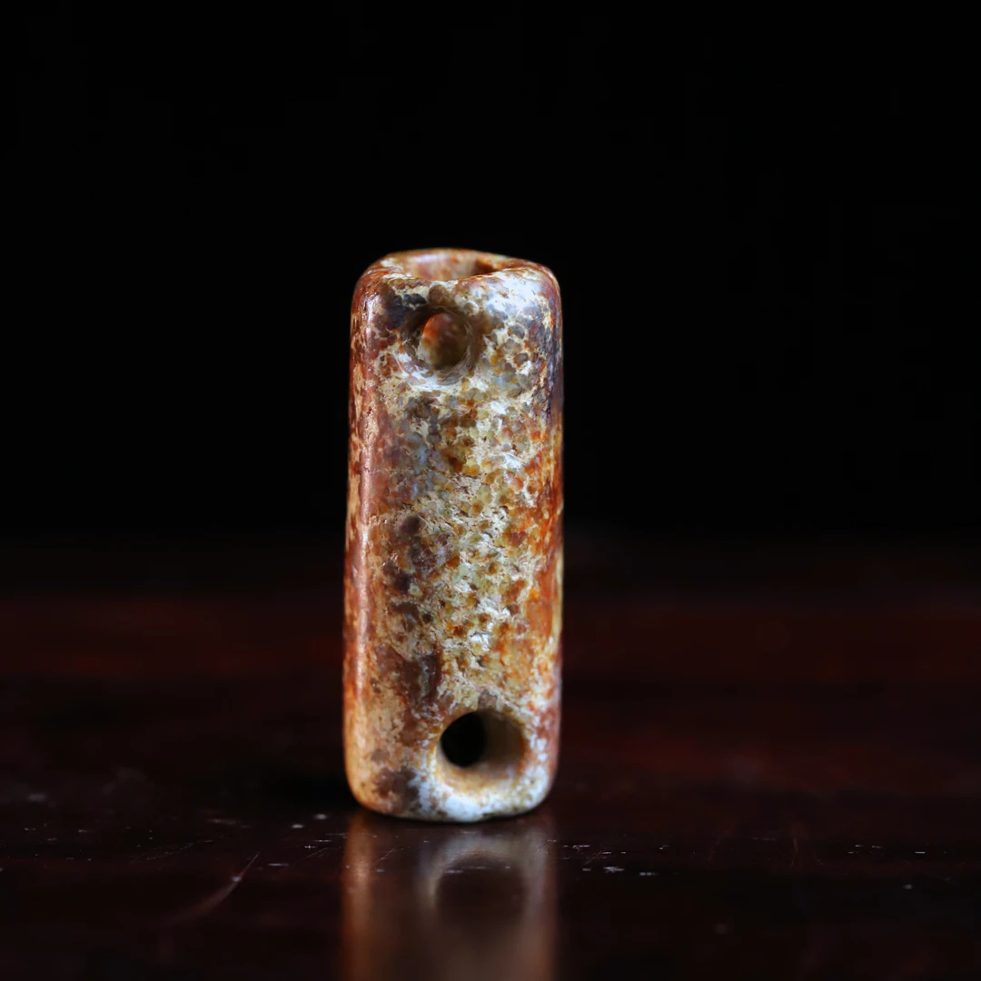 旧藏河磨玉组佩饰件-NX