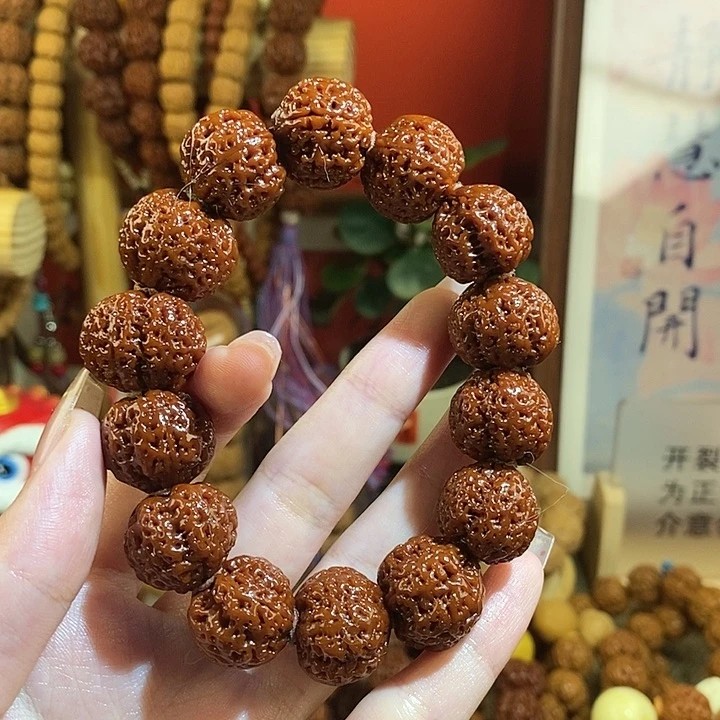 金刚菩提手串185菠萝蜜玉华