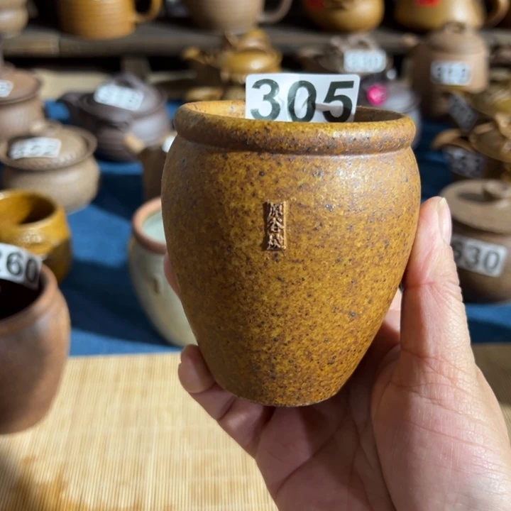 缸200 毫升原谷烧高温粗瓷