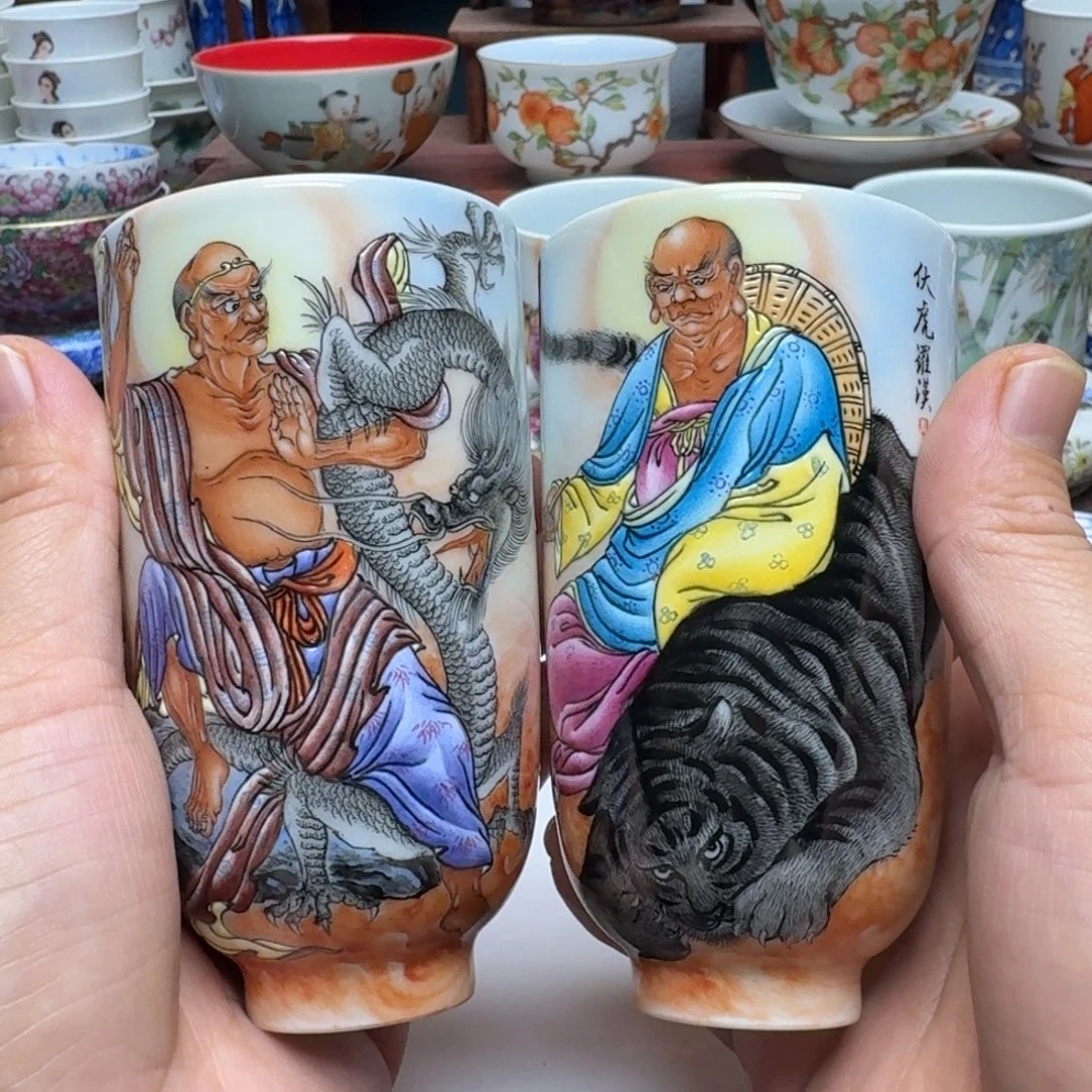 景德镇手工手绘展示
