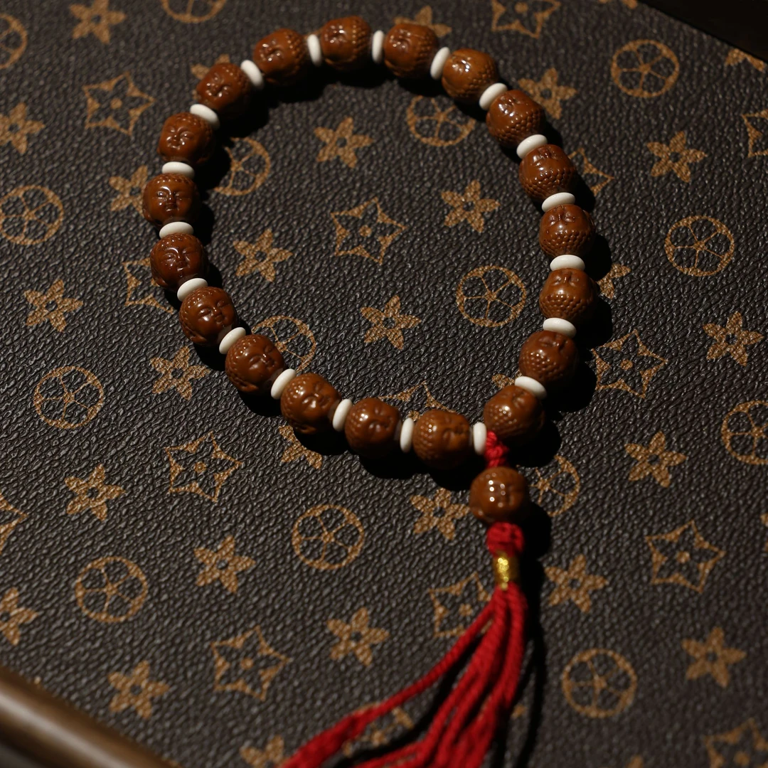 【天选文玩】紫金鼠宝宝佛手持10mm+ 0079