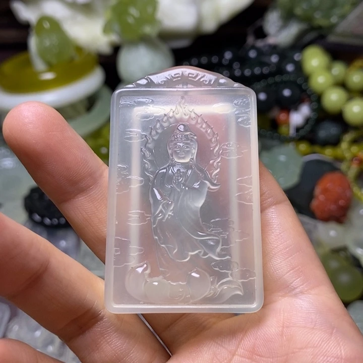 未镶嵌岫玉岫玉颈饰