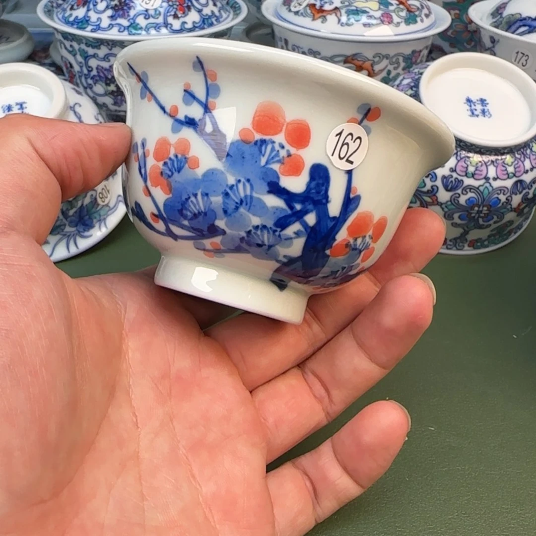 彦祖纯手工手绘茶具162