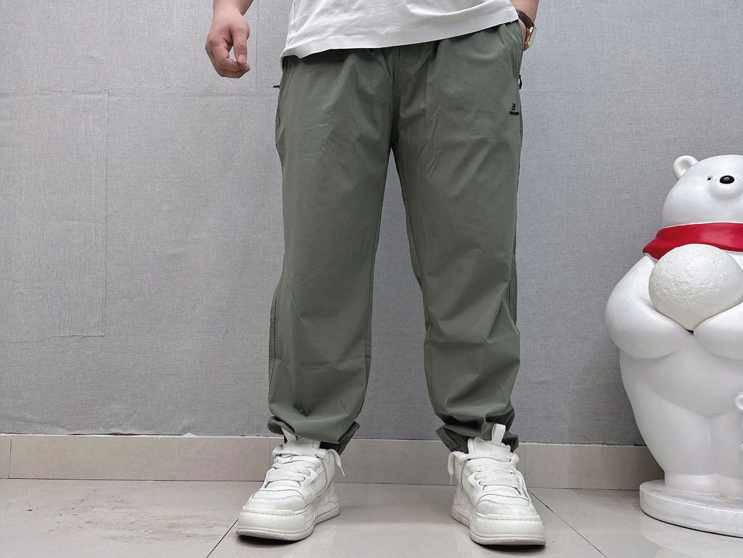 【夏季速干】25506束口加肥加大速干潮流夏季宽松百搭运动休闲裤